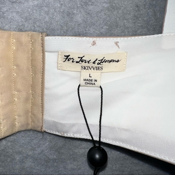 For Love And Lemons High Roller Latex Top Womens Sz Large - Picture 2 of 10